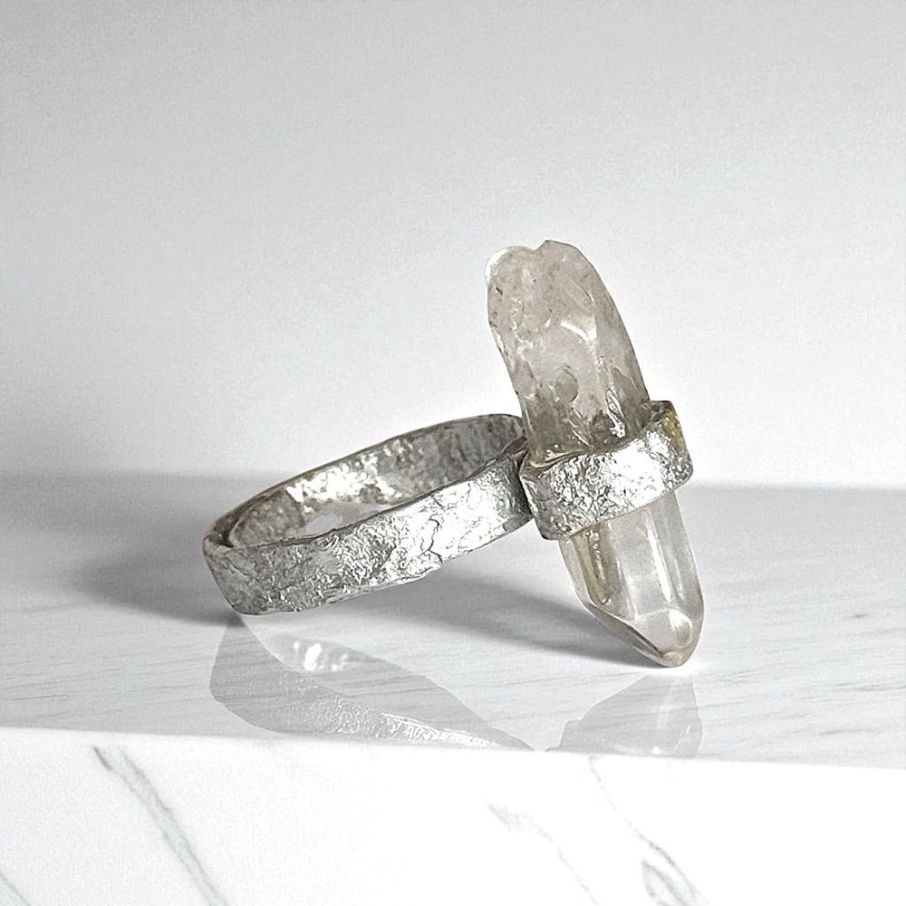 5 For $25💫Clear Quartz Ring
